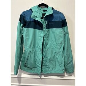 Marmot Windbreaker Jacket Womens Medium Aqua/Blue